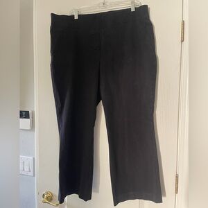 Spanx On-the-Go Kick Flare Pant with Ultimate Opacity Technology  black XL